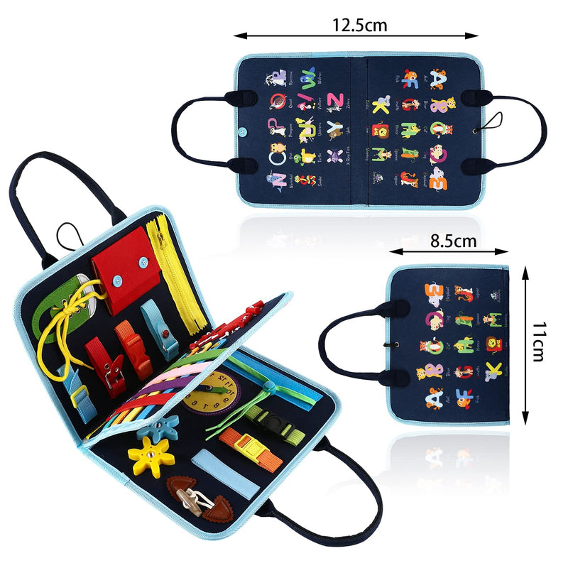 [Australia] - Fidget Blanket for Adults with Dementia,Dementia Activities for Seniors,Alzheimers Dementia Products for Elderly,Toddler Busy Board,Fidget Toys,Autism Sensory Toys for Autistic Children. 