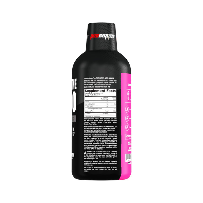 ProSupps L-Carnitine 3000 Liquid Shots & Hyde Max Pump Pre-Workout Bundle | Stimulant Free Liquid Shots (Dragon Fruit) & Pre-Workout Energy Powdered Drink (Blue Razz)