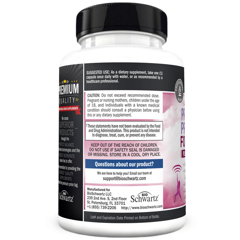 [Australia] - Prebiotics and Probiotics for Women - for Gut, Vaginal and Immune Health Support with Black Cohosh and Red Clover - Whole Food Digestive Enzymes Capsules, Lactobacillus Probiotic Supplement, 30 Count 30 Count (Pack of 1) 