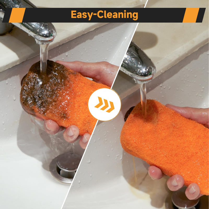 [Australia] - SHINESTAR 12-Pack Scouring Pads Replacement for Blackstone, Non-Scratch Griddle Scrub Pads, Heavy-Duty Cleaning Scrubbers for Griddle, Flat Top Grill, Stovetops, and More 