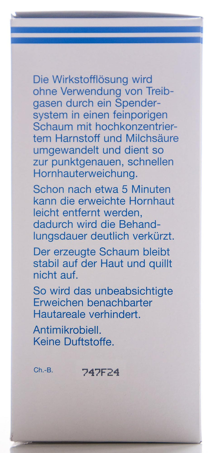 [Australia] - GEHWOL Fusskraft callus softener, 25% urea with foam dispenser bottle, callus removal, 500ml 