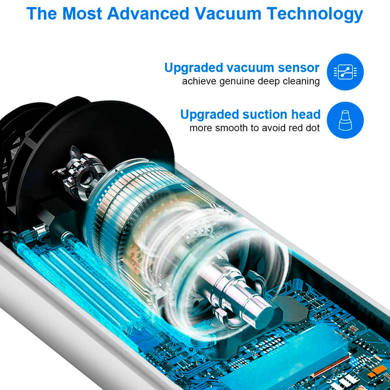 Blackhead Remover Pore Vacuum Upgraded Facial Pore Cleaner Electric Comedone Whitehead Extractor Tool, Blackhead Vacuum Kit for Women & Men