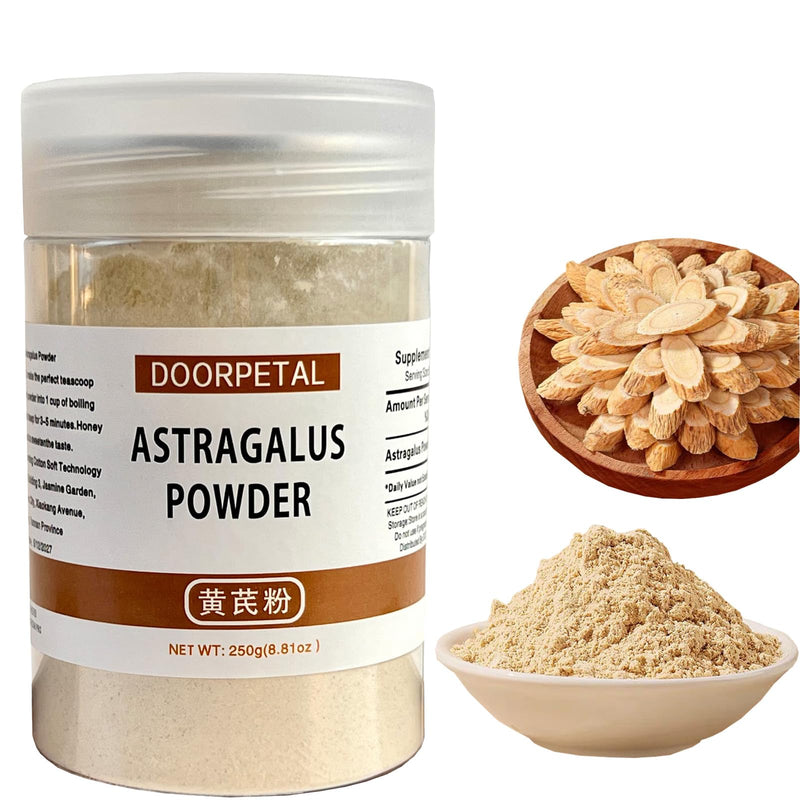 [Australia] - Astragalus membranaceus Powder-8.81oz/250g-Pure Natural Chinese Herbal Medicine -ÈªÑËä™Á≤â- Herbal Supplement -for Tea & Soup 
