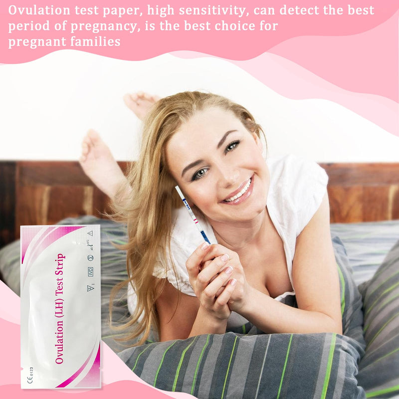 [Australia] - Pack of 50 ovulation test strips, fertility test for women, 25 miu/ml optimal sensitivity, accurate tracking of the ovulation test, quick and accurate results 