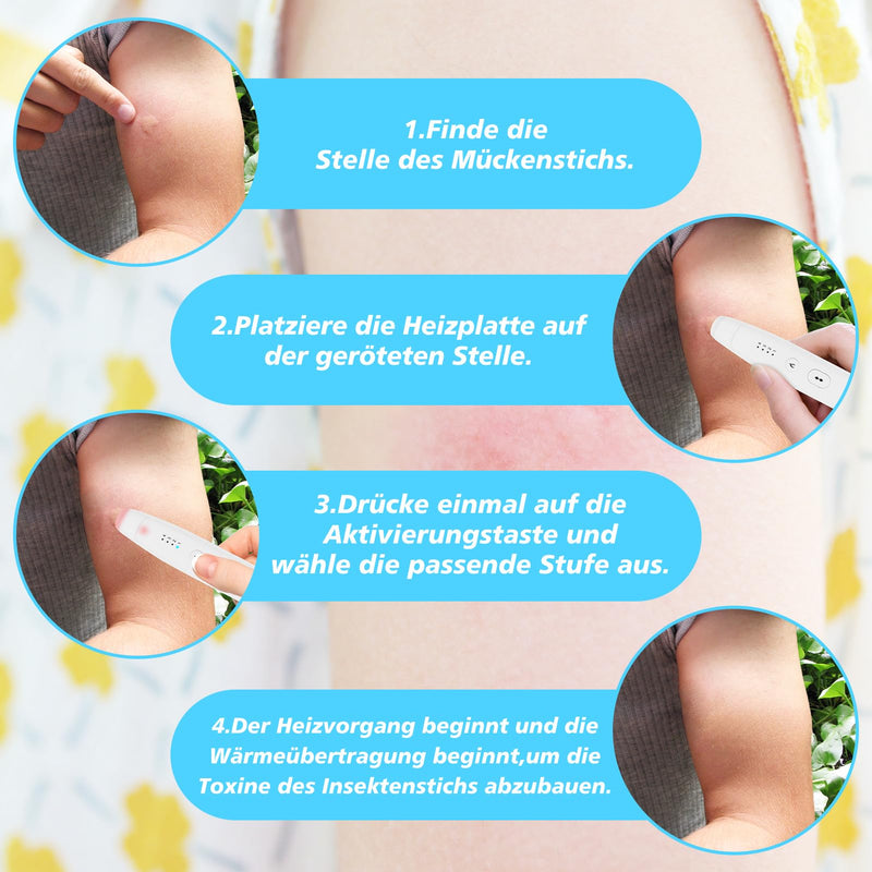 [Australia] - Mosquito Bite Heat Pen Insect Bite Healer Quick Relief from Itching and Swelling, SOARFLY Electric Insect Bite Healer, Heat Pen Against Mosquito Bites 
