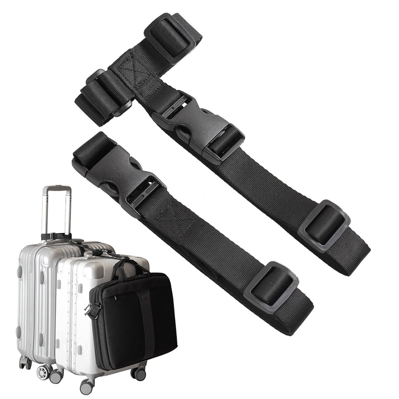 J Hook Luggage Strap Two Add a Bag Suitcase Strap Belt