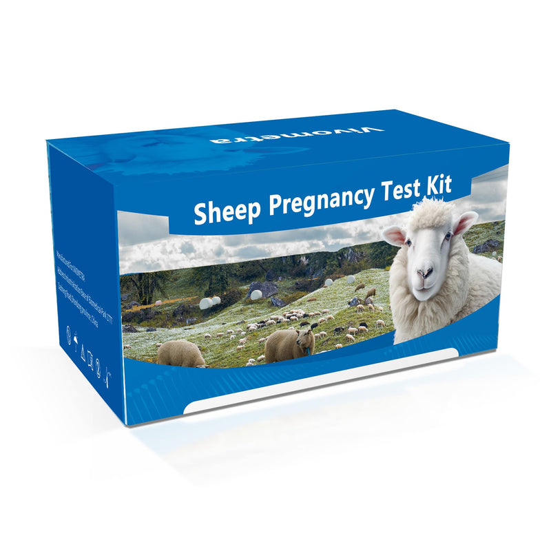 Sheep/Ovine/Goat Early Pregnancy (PAGs) Rapid Test Kit - 5 Tests, Hormones (PAGs), Whole Blood/Serum/Plasma Testing, Detect Pregnancy as Early as 28 Days Post-Breeding