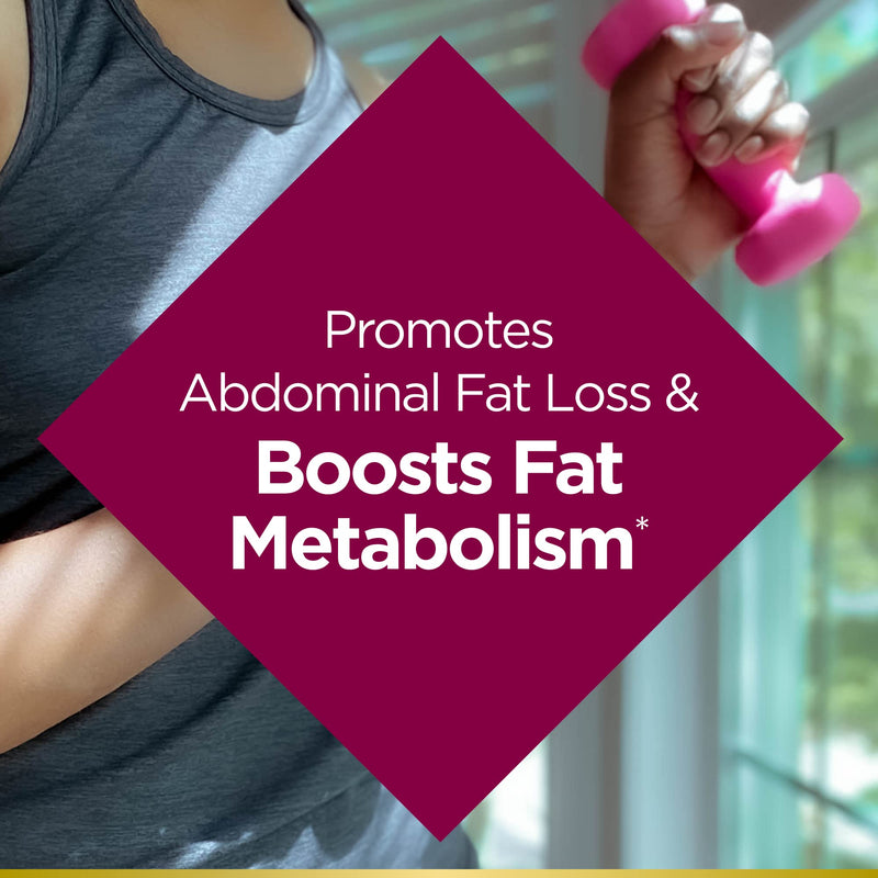[Australia] - Nature’s Bounty Metabolism Booster Supplement, Boosts Fat Metabolism, Promotes Abdominal Fat Loss, with Citrus Extracts and Black Ginger, 60 Capsules 
