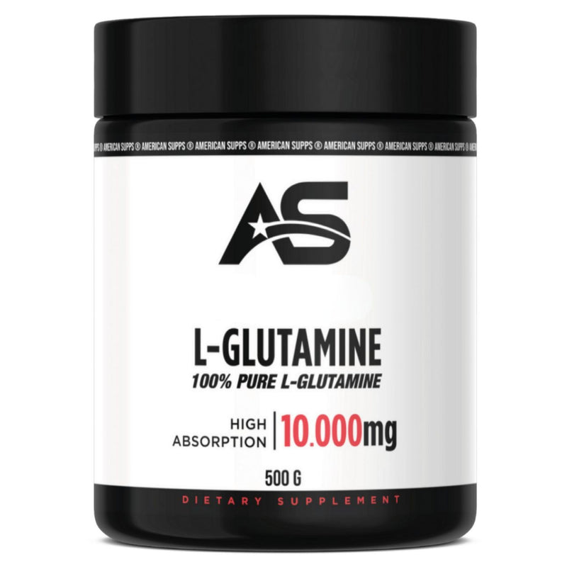 Premium Glutamine Powder [500g] - Pure - Tasteless + Additive-Free