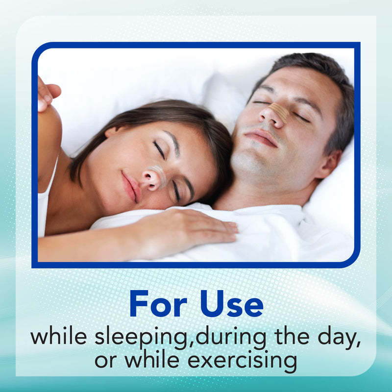 [Australia] - Extra-Strength Nasal Strips, Tan 50 ct | Works Instantly, Breathe Better, Nasal Congestion Relief, Stops Snoring, Cold & Allergy, Extra Strength Tan 