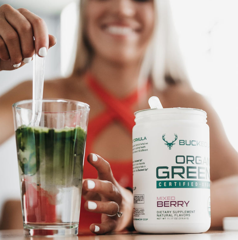 [Australia] - Greens Superfood Powder Mixed Berry | 8 Most Essential Mixed Greens | Certified 100% Organic | Chlorella, Spinach, Kale, Spirulina, Alfalfa, Broccoli, Wheat Grass, & Barley Grass | 30 SERV | 11.17 OZ 
