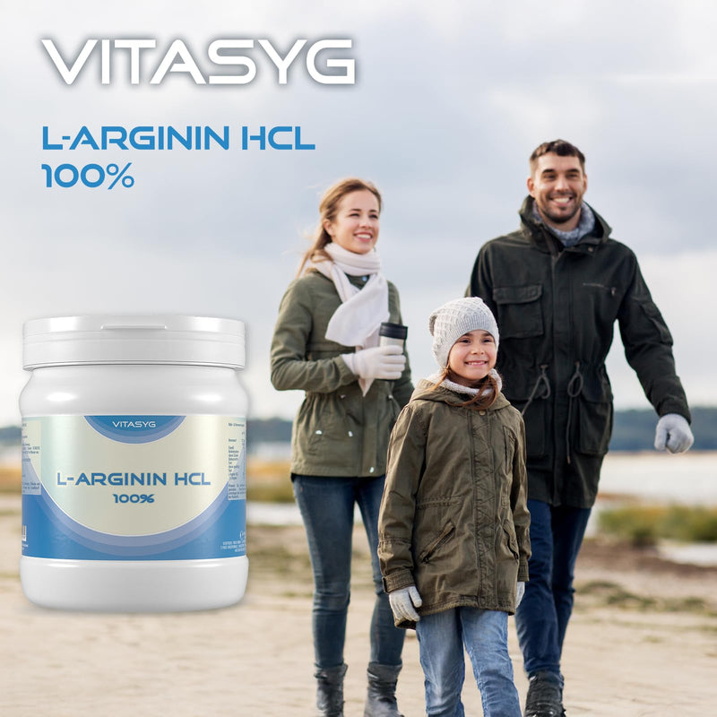 [Australia] - L-Arginine HCL powder 1000g - 1kg - Premium L-Arginine HCL without additives - vegan 
