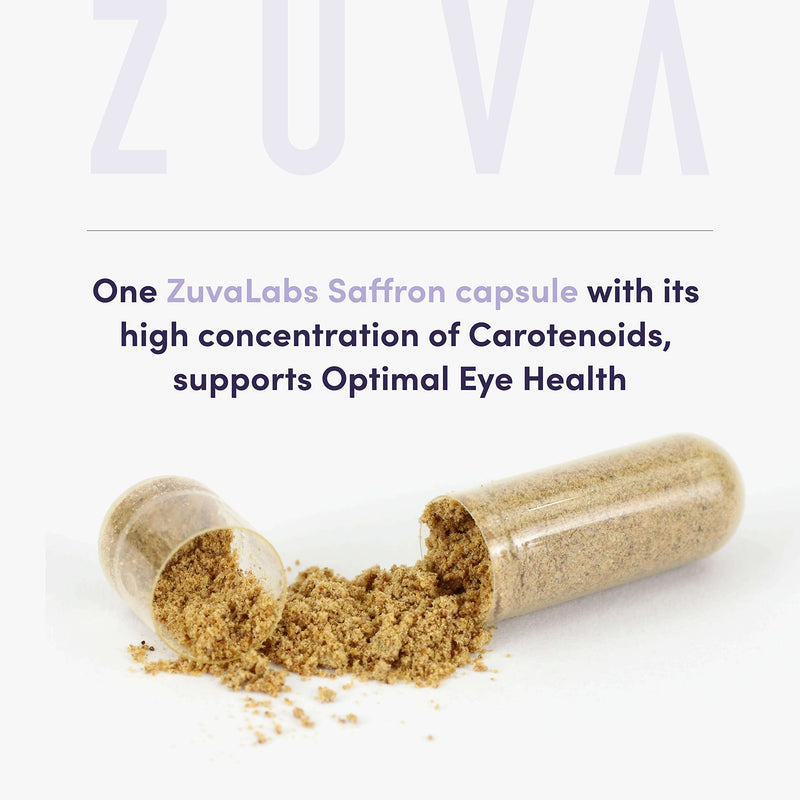 [Australia] - Saffron Supplements - 100% Pure Saffron Extract Mood Enhancer for Women and Men. Saffron Supplement with 90 Servings. Saffron Capsules for Eye Health 