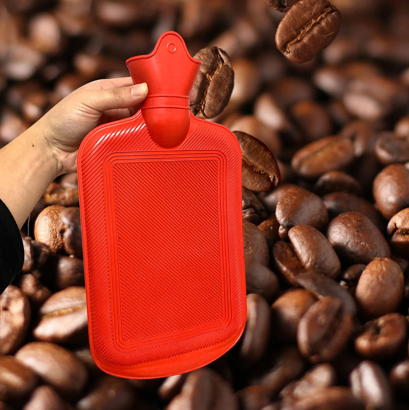[Australia] - 2 L Enema Bag ，Coffee Enema Bag Kit with 5.0 ft. Long Silicone Hose ,2 Multi-Size Reusable Tips, Controlable Water Flow Valve- Coffee, Shower, Douche & Home Adult Enema Kit（RED） Basic Version 