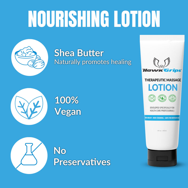 [Australia] - 8oz Therapeutic Massage Lotion for Massage Therapy, Unscented, Professional, Scraper Tool Massage Lotion, Deep Tissue, Cupping Therapy, Non-Greasy, Non-Staining, Shea Butter, Pack of 1 8 Fl Oz (Pack of 1) 