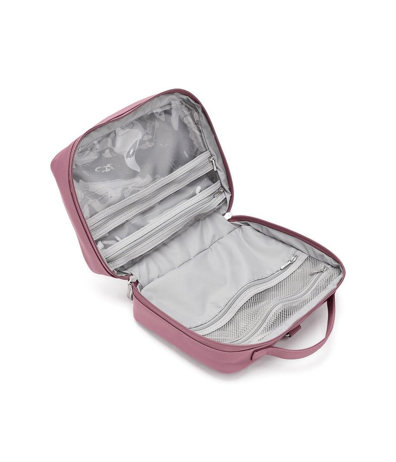 Baggallini Women's Lenox Toiletry Kit, Mauve Twill, One Size