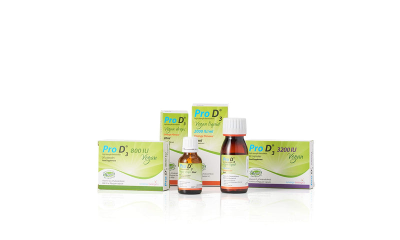 Vegan 3200 IU (Vitamin D3-80mcg) [30 Capsules] Vegan Certified - Cruelty Free - Gluten Free - Salt Free - Yeast Free - Gelatin Free - SOYA Free - Nut Free - Colour Free - Halal - Kosher