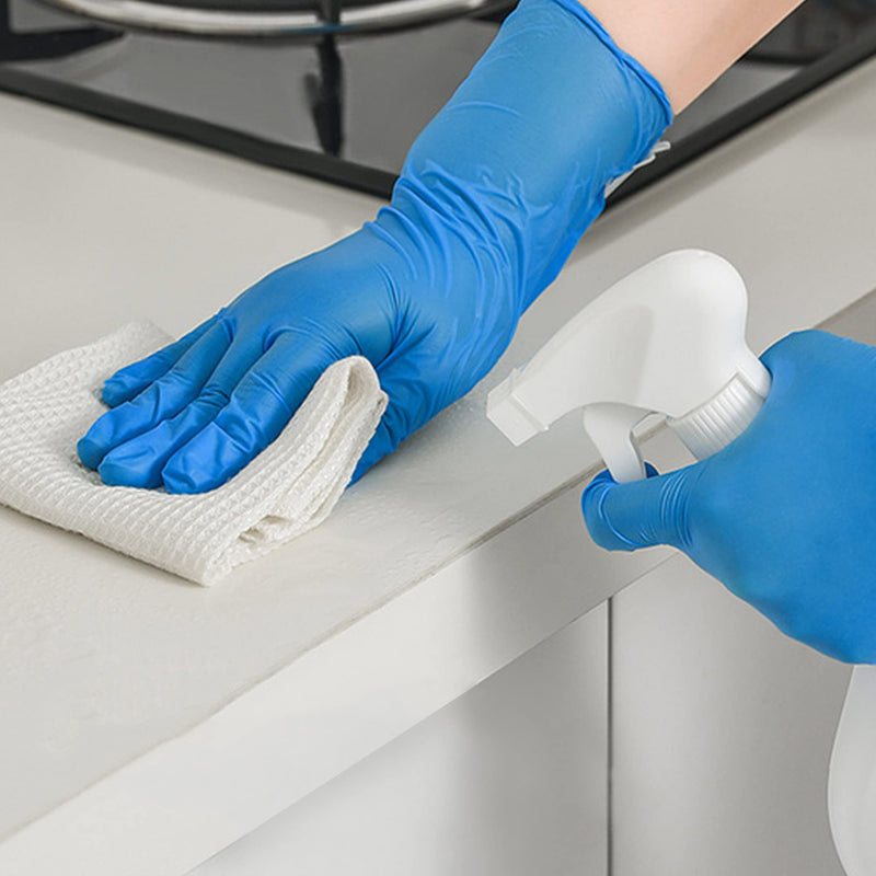 [Australia] - Daddy's Choice Nitrile Gloves 100Pcs 1000 Pcs Disposable Blue, Small/Medium/Large/XLarge, No Latex No Powder Medium (Pack of 100) Blue-100 Pcs 