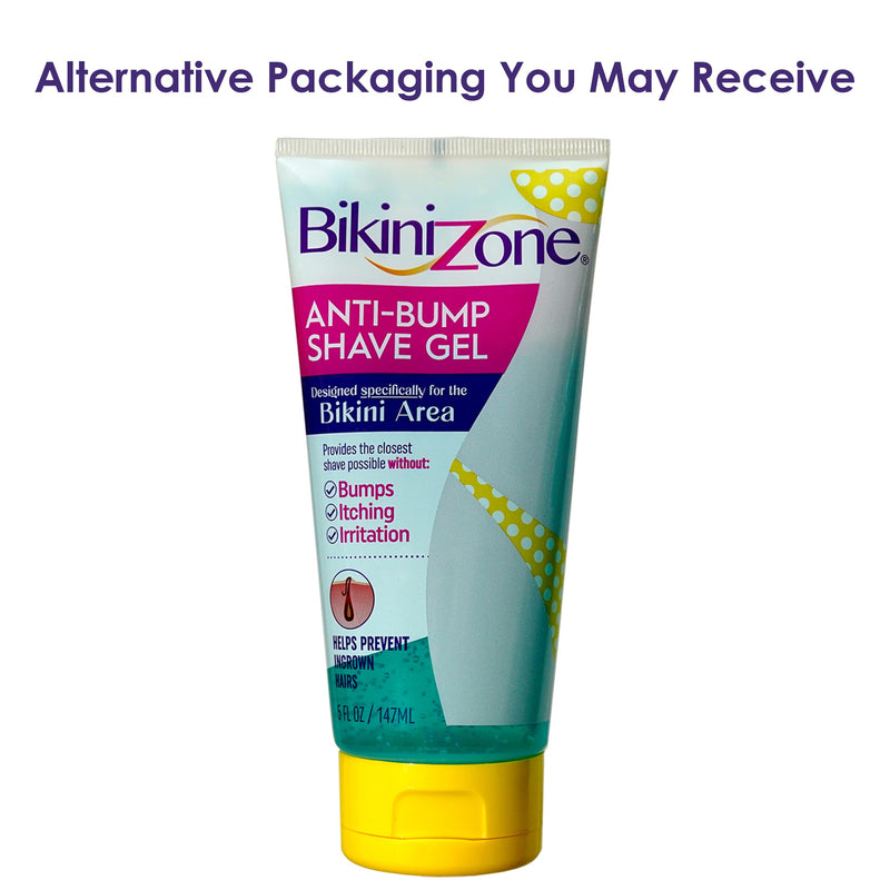 [Australia] - Bikini Zone Anti-Bump Shave Gel for Sensitive Areas, 5 Oz, 3 Pack 5 Ounce (Pack of 3) 