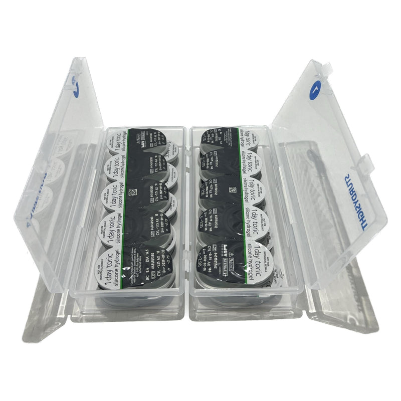[Australia] - Portable Storage Case for Disposable Contact Lenses - 30 Days 