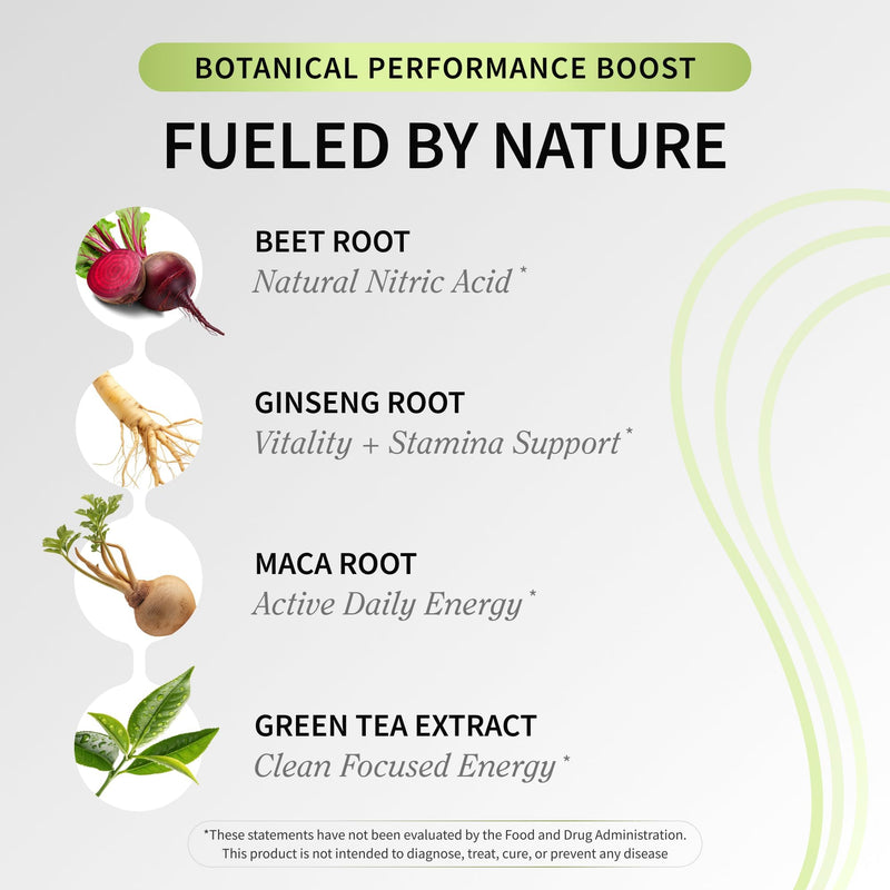 Snap Supplements Pre Workout Beet Root Powder, Nitric Oxide Supplements for Men and Women - Energy and Circulation Support, 8.8 oz, (30 Servings,1 Month Supply), Mixed Berry