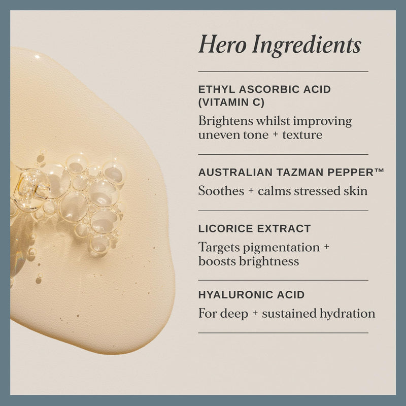 Alpha-H Face Serum - Daily Brightening For Dull, Uneven Complexion - Helps Boost Glow And Smooth Texture - Lightweight Comfort For Dry, Sensitive Skin Vitamin C: Clarity