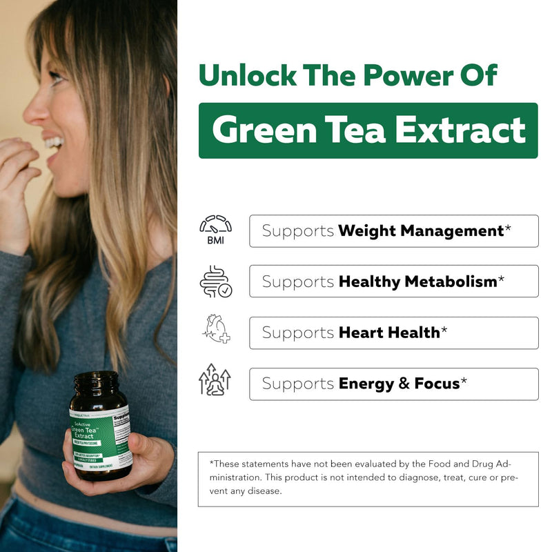 [Australia] - SoActive Green Tea‚Ñ¢ Extract - Clinically Studied Green Tea Phytosome - Up to 200% Better Absorption & Bioavailability - Clinically Validated Dose - Supports Metabolism & Weight Management - 60 Caps 
