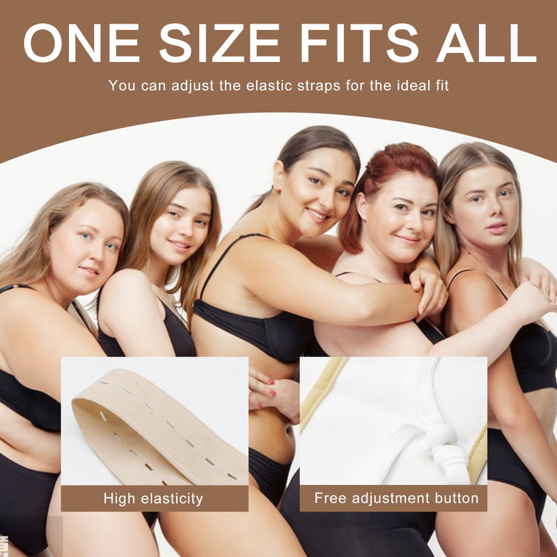 [Australia] - 9 Pcs Castor Oil Pack Wrap Organic Cotton for Liver Detox, Stomach, Belly, Neck, Breast, Knee, Foot & Entire Body, Reusable Pads Kit for Hot/Cold Compress with Adjustable Elastic Strap 