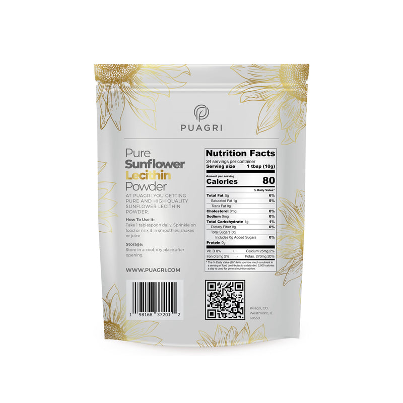 [Australia] - Pure Sunflower Lecithin Powder 