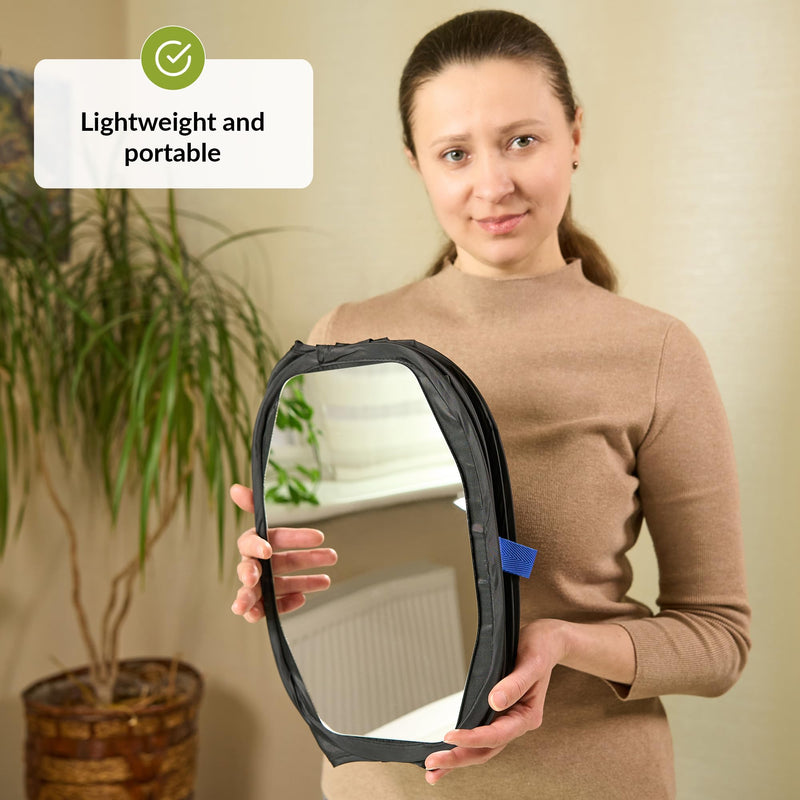 [Australia] - Mirror Therapy Box for Stroke Rehabilitation | Mirror Box Therapy for Stroke Recovery | Hand Recovery Aid | Hand Rehabilitation Equipment | for PLP, CRPS, Peripheral Nerve Injuries & More 