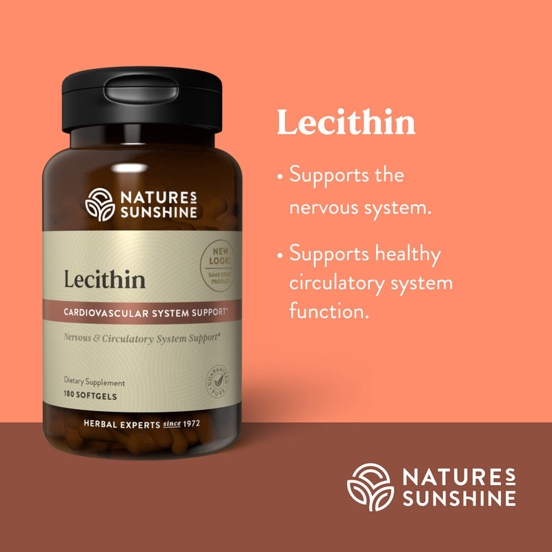 [Australia] - Nature's Sunshine Lecithin 180 Softgels 
