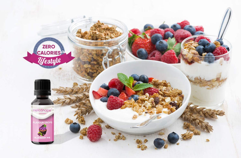 [Australia] - Hello Shape Flavor Drops sugar-free 30 ml - pistachio cream | Flavor drops WITHOUT CALORIES for sweetening with dosing aid | vegan | For natural yoghurt, porridge or quark 30 ml (pack of 1) 
