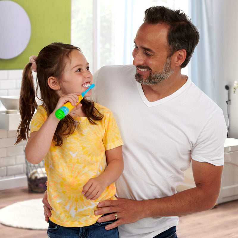 [Australia] - BriteBrush™ - Interactive Smart Kids Toothbrush featuring Baby Shark 1 Count (Pack of 1) 