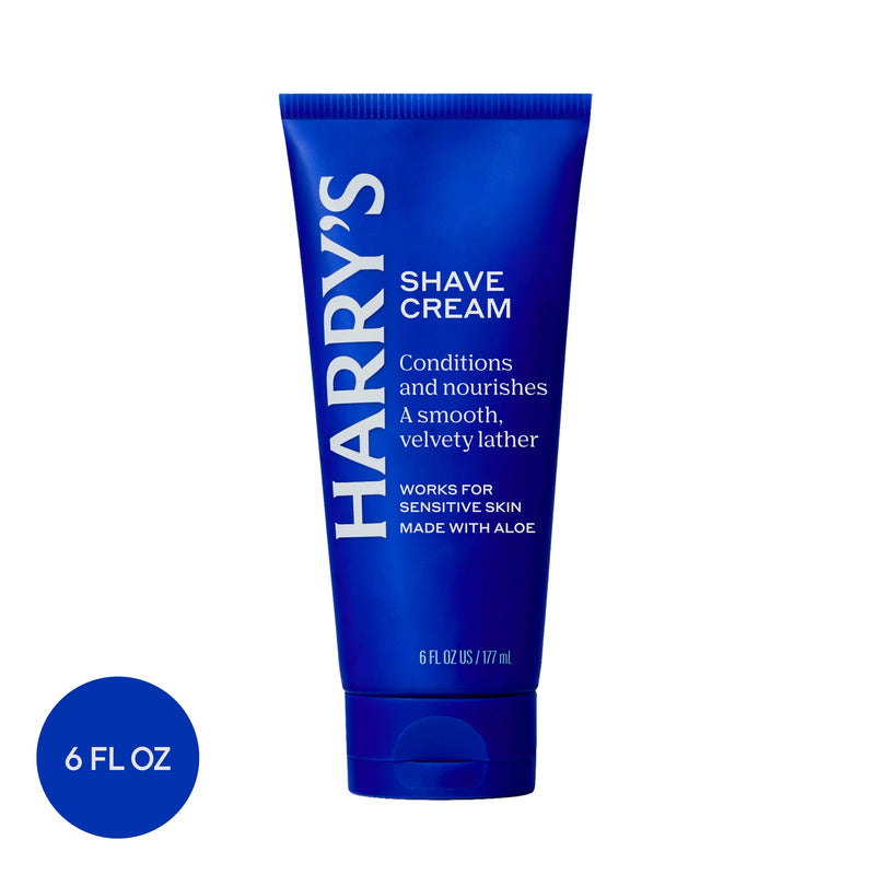 [Australia] - Harry's Shaving Cream for Men with Aloe and Eucalyptus - (2 Pack) 6 oz - Conditions Skin and Softens Facial Hair for Shaving - Safe for Sensitive Skin 6 Ounce (Pack of 2) 