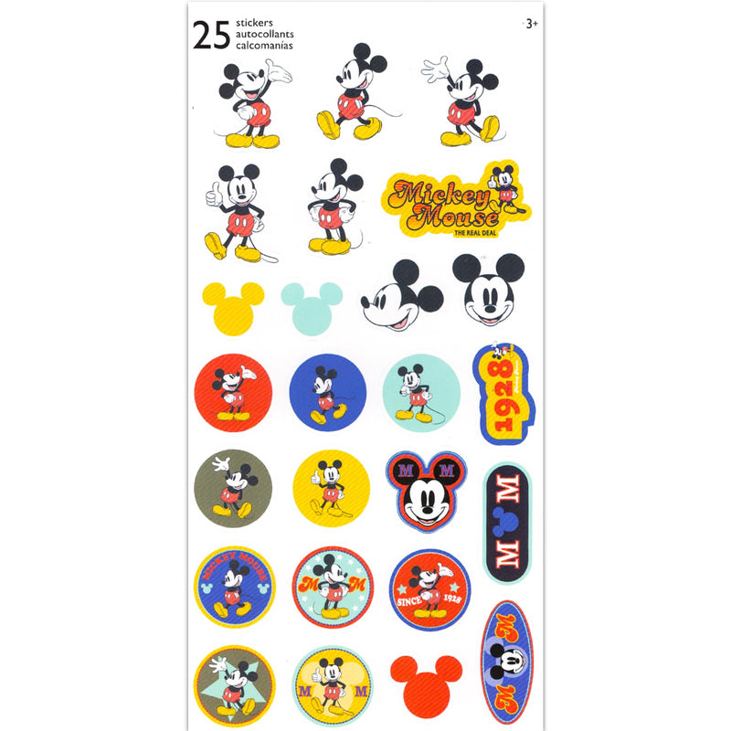 Disney Mickey Mouse Duffle Bag Set for Boys, Kids ~ 4 Pc Bundle With Mickey Carry On Travel Bag, Stickers, Door Hanger, and More | Mickey Mouse Sleepover Travel Activity Set