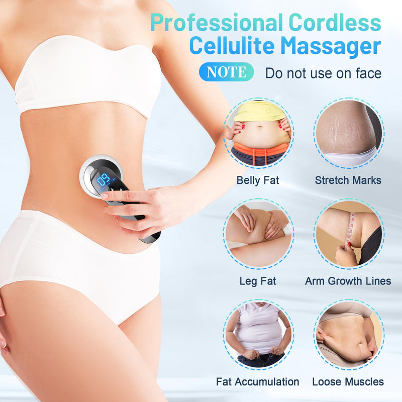 Body Sculpting Machine & Cellulite Massager – Portable Body Care Device for Belly, Waist, Arms, Legs & Butt – Home Self-Care Tool Modern