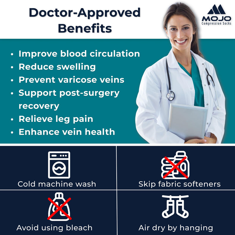 Mojo Compression Socks Footless for Women and Men 20-30mmHg - Extra Wide Plus Size Calf Sleeve - A604 3X-Large Black/Green