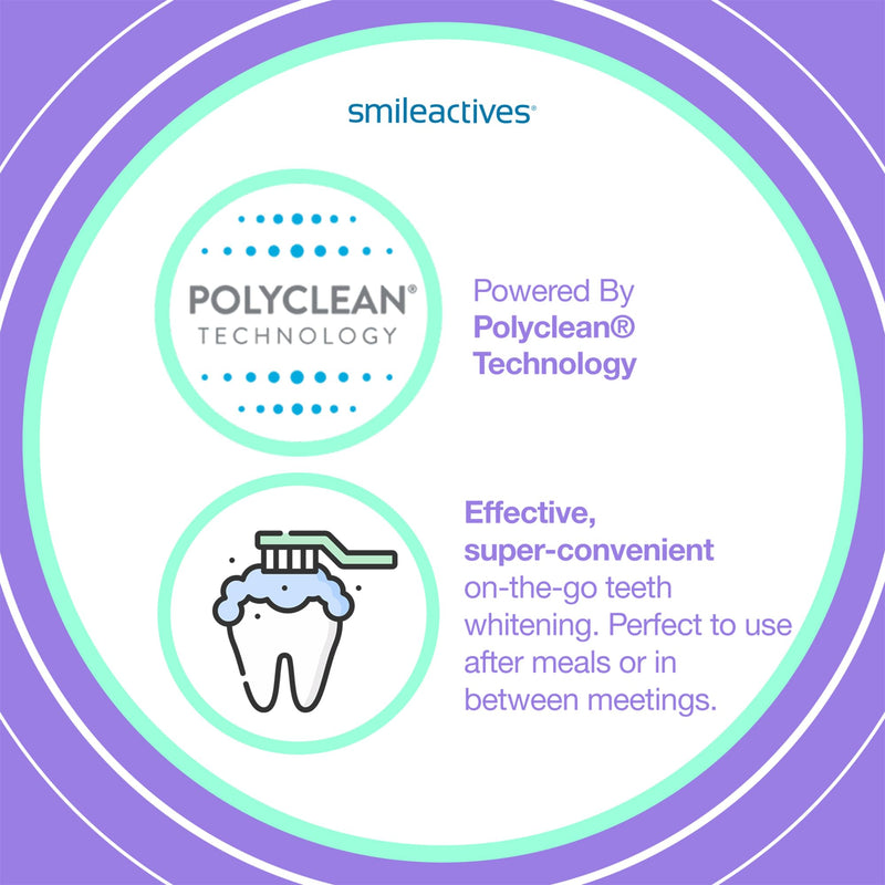 [Australia] - Smileactives Teeth Whitening Pen for White Smile, Fast Tooth Whitener and Stain Remover with Precision Brush Tip, Dental Quality Whitening Gel, Travel Pen, Easy to Use, Vanilla Mint Flavor, 3 Pack 