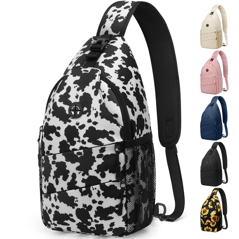 Pritent Crossbody Bags for Women & Travel Duffle Bag for Women(Cow Print)