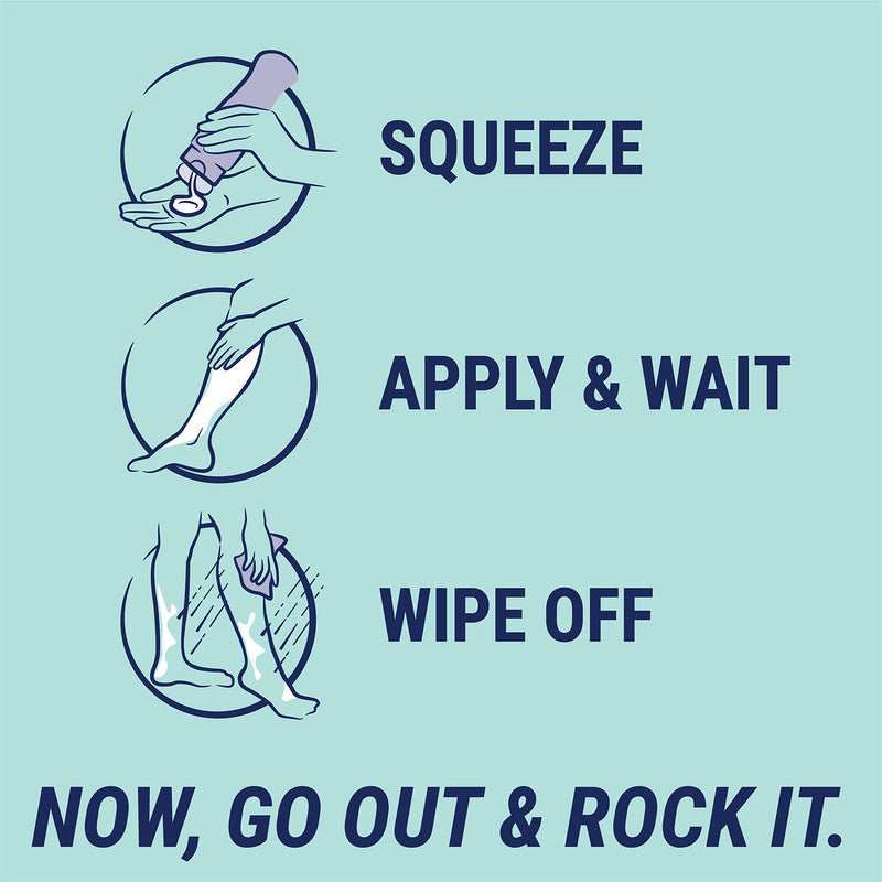 [Australia] - Nair Hair Remover & Beauty Treatment, Leg Mask, Even and Smooth Shea Butter, 8.0oz 