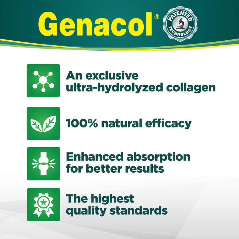 [Australia] - Genacol Glucosamine and Collagen Joint Supplement Glucosamina Colageno | Lubricates, Protects and Maintains Heathy Joints | Relieves Joint Discomfort Plus 180 Capsules 180 Count (Pack of 1) 
