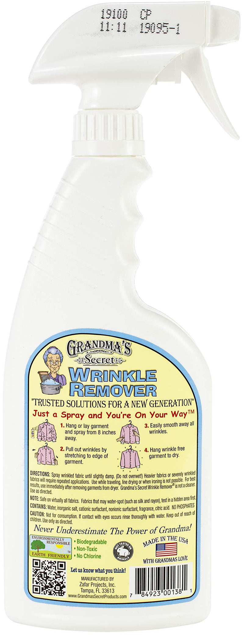 [Australia] - Grandma's Secret Wrinkle Remover-16 Ounces, 16 Ounces 
