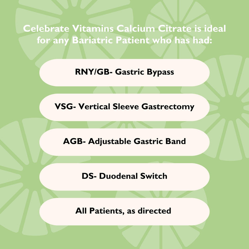 [Australia] - Celebrate Vitamins Bariatric 500mg Calcium Citrate Soft Chews with 500 IU Vitamin D3 ‚Äì Essential for Gastric Bypass Patients & Bone Health - Sugar & Gluten Free, Melon (90 Chews) Watermelon 90 Count 