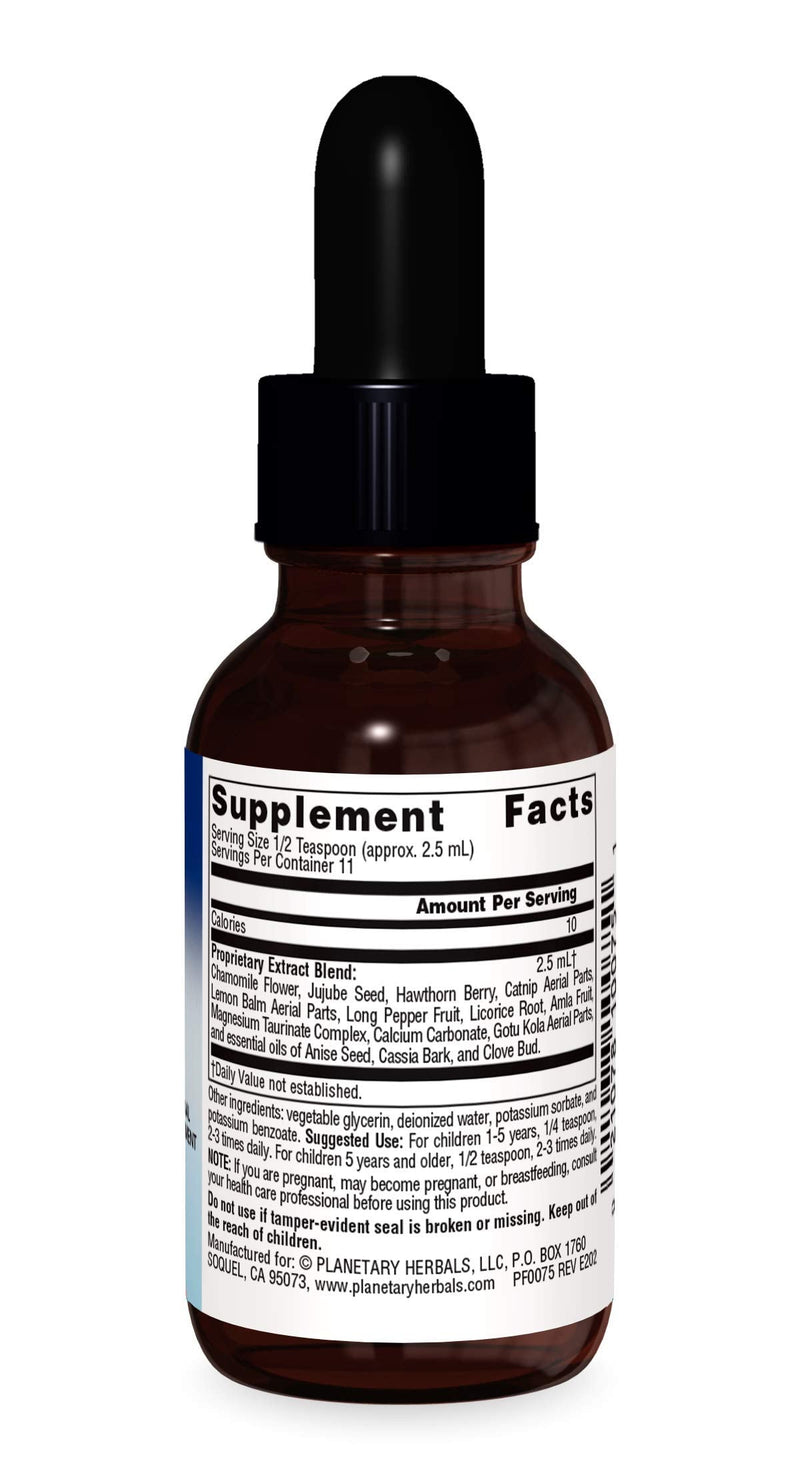 [Australia] - Planetary Herbals Calm Child 2.5 ml Supports Calm Focused Attention - 1 Fluid oz 