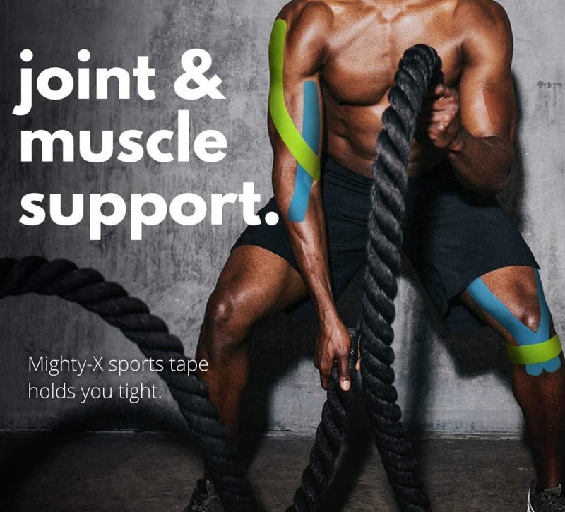 A-TAPE Made in Korea Kinesiology Tape for Physiotherapy Kinesio Tape for Sports Injury Pain Relief Athletic Therapeutic Muscle Tape (5 cm * 5.0 m) (Tattoo) Tattoo