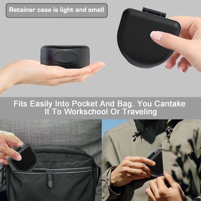 [Australia] - Braces box with bracket extractor, denture box, denture box, denture box, dental splint box, braces box, for storing braces and dentures for adults and children 