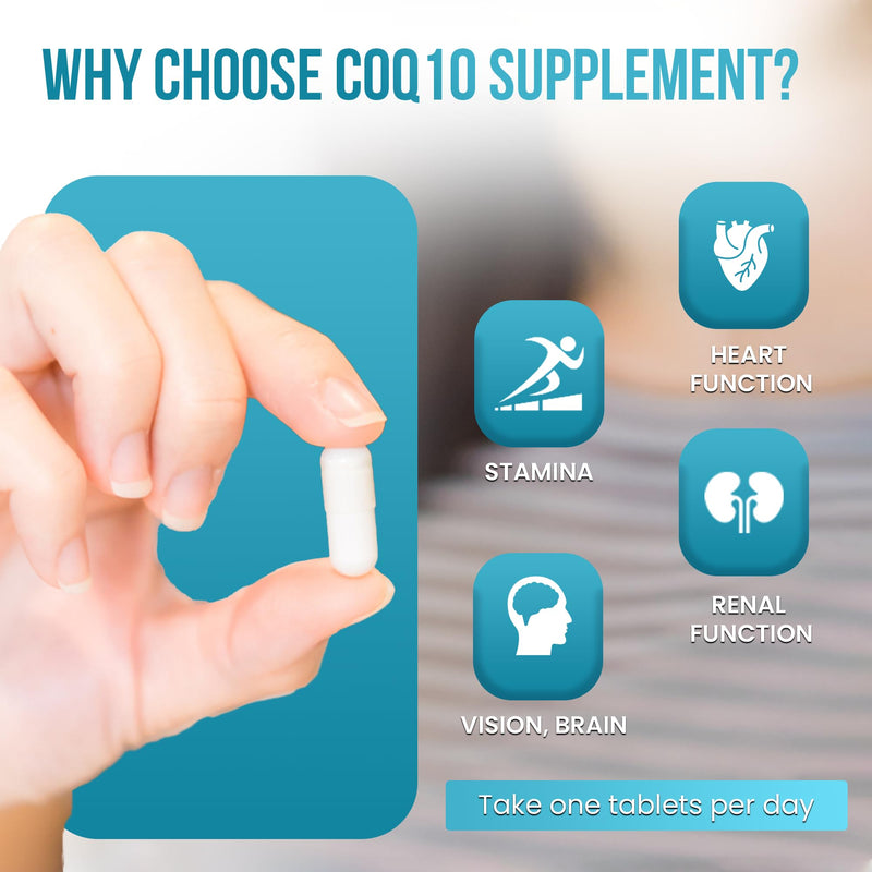 CoQ10 Ubiquinone 400mg | Supplement | 60 Capsules