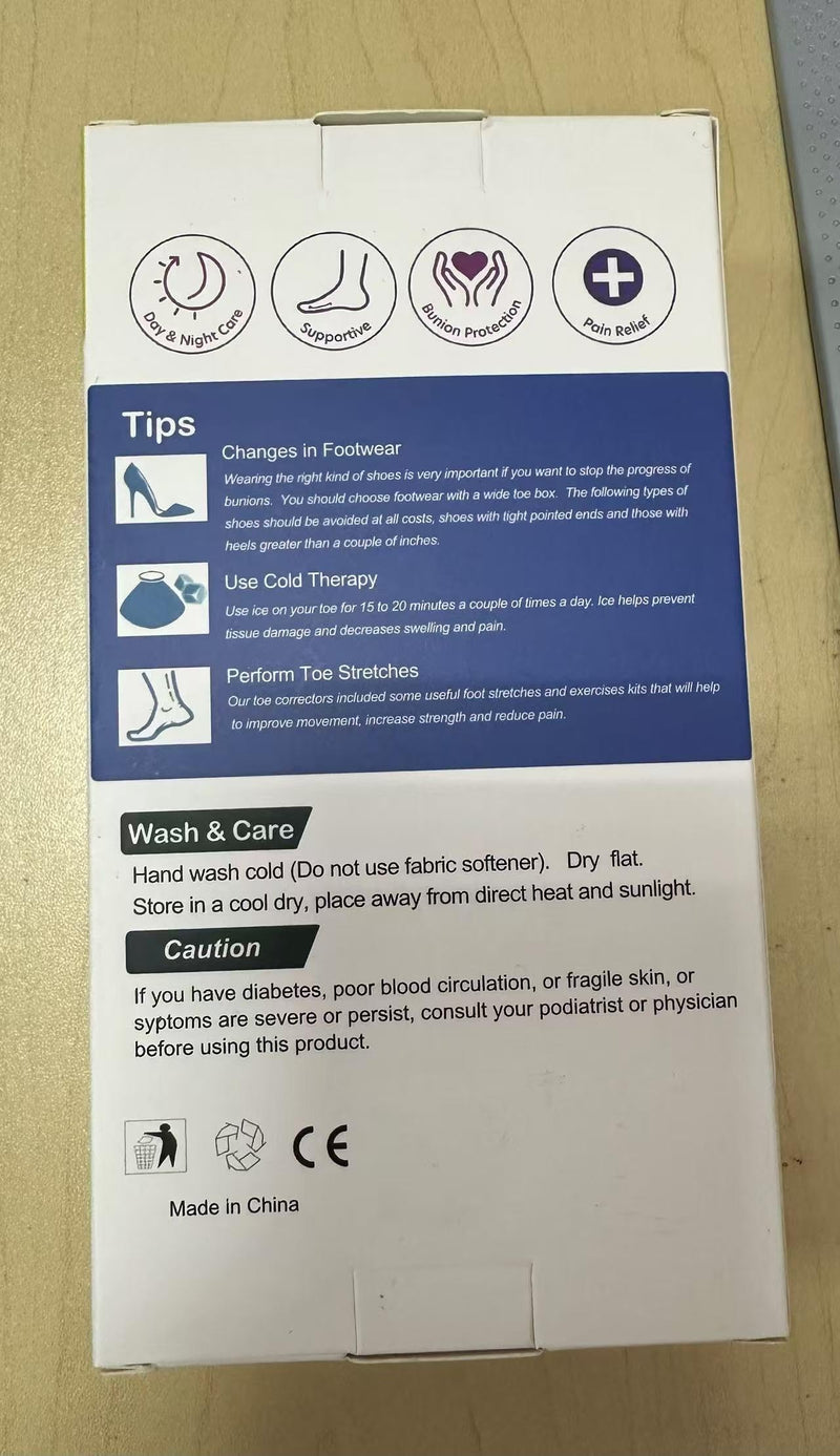 [Australia] - Hallux Valgus Toe Corrector Toe Separator Bunion Splint 【2025 Updated】Bunion Correction Set Bunion Correction Set Bunion Bandage Bunion Exercise Belt Orthopedic Set Inflamed 