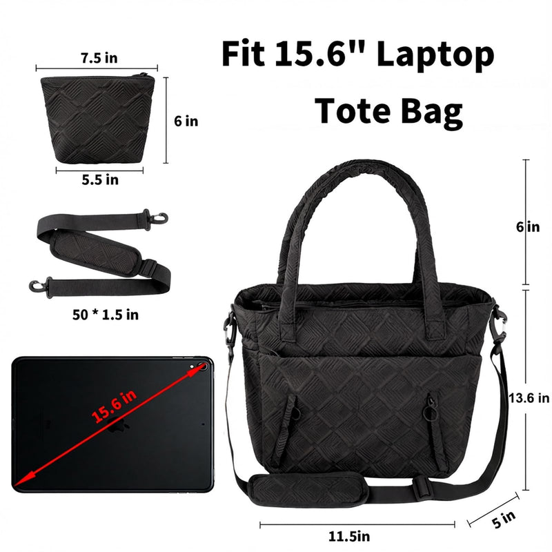 SMONT Toiletry Bag and Tote Bag for Women Travel