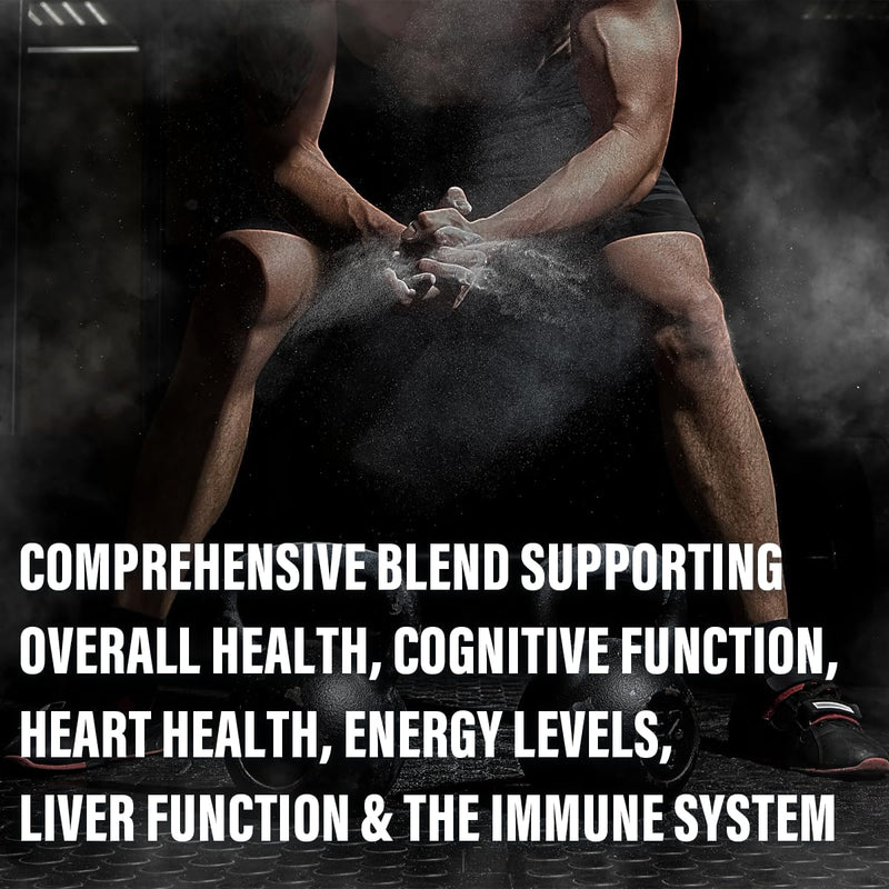 Time 4 Mega - Pack 30 Day Supply - Ultra High Strength Vitamins, Minerals, Trace Elements, Herbal Extracts, Omega 3 Fatty Acids, L-Carnitine, CoQ10, Liver Support Liver Health & Nootropic Complex